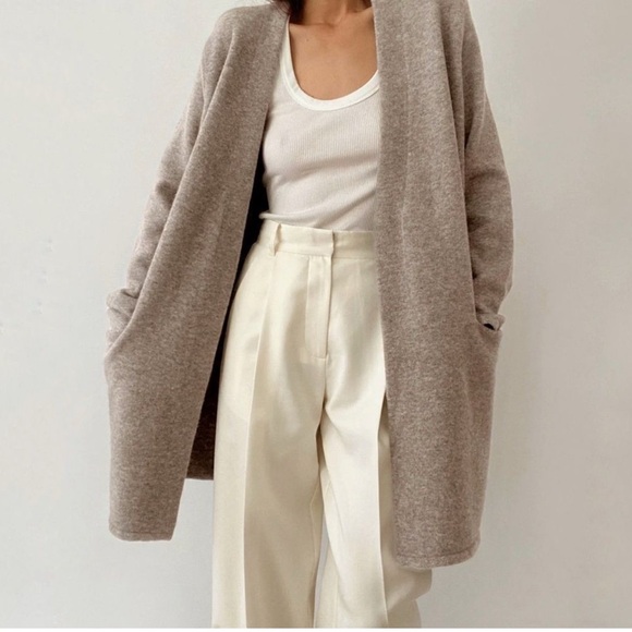 Quince Sweaters - Quince Superfine Merino Wool Sweater Coat